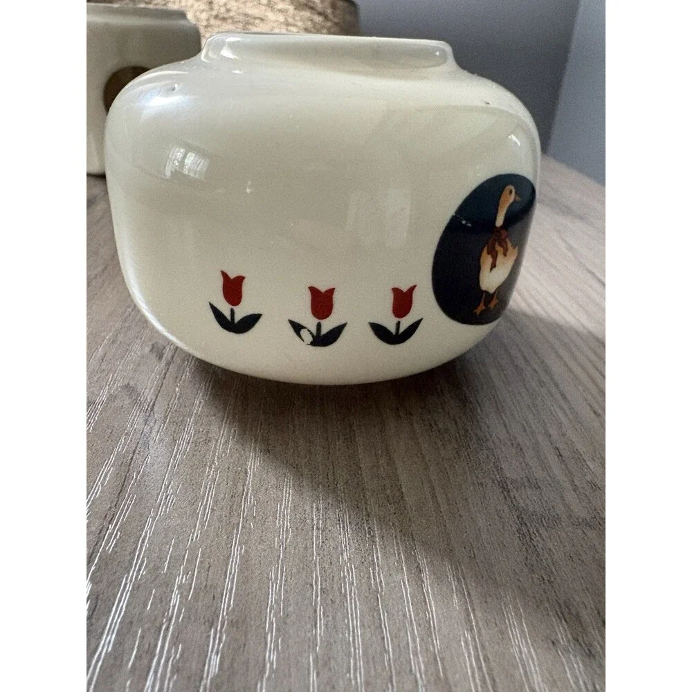 WBI Country 80’s Vintage Country Geese Wax Melt Votive Holder Cottagecore Rustic